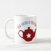 Neues amerikanisches Tee-Party Kaffeetasse (Links)