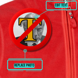 Neues Anti-Trump-Symbol Button