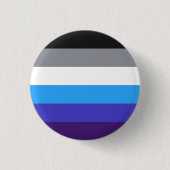 Neues Aroace Pride Flag Button (Vorderseite)