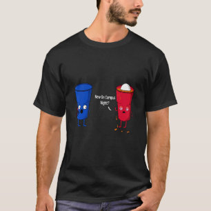 Neues auf Campus Night Beer Pong Drink Game Beer D T-Shirt