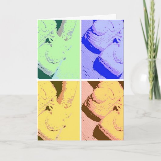 Neues Baby Ankündigung (Vorderseite)