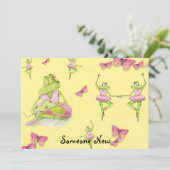 Neues Baby Ankündigung (Stehend Vorderseite)