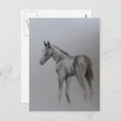 Neues Baby Ankündigungspostkarte (Vorne/Hinten)