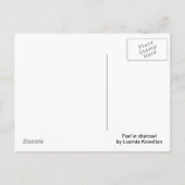 Neues Baby Ankündigungspostkarte (Rückseite)