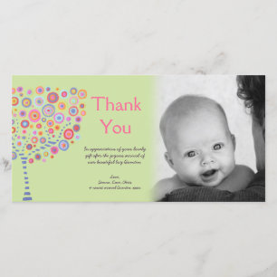 Neues Baby-Ankunfts-Geschenk danken Ihnen Dankeskarte