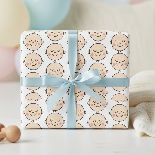 Neues Baby Anreise & Baby Dusche Packpapier Geschenkpapier Set