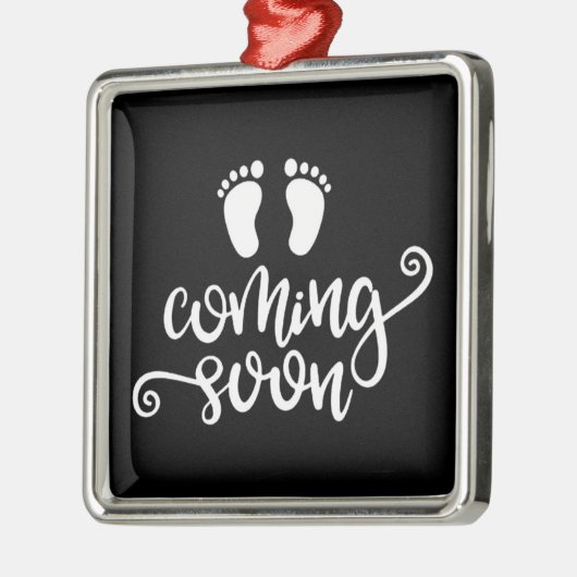 "NEUES BABY AUF DEM WEG" CHRISTMAS ORNAMENT (Links)