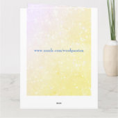 Neues Baby Boy Cherub Design Gruß Karte (Rückseite)