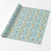 Neues Baby Boy Tow Truck Foto Wrapping Paper Geschenkpapier (Ungerollt)
