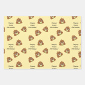 Neues Baby Cheeky Wrapping Paper Set Geschenkpapier Set (Vorderseite 2)