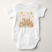 Neues Baby feiern Baby Strampler (Rückseite)