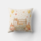 Neues Baby feiern Kissen (Rückseite)