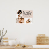 Neues Baby Foto Collage Keepake Poster (Küche)