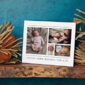 Neues Baby-Foto Fotoplatte (Seite)