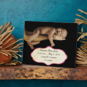 Neues Baby-Foto Fotoplatte (Seite)