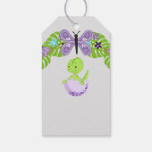 Neues Baby Foto Vielen Dank Karten Modernes Budget Geschenkanhänger (Rückseite)