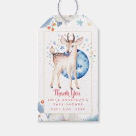 Neues Baby Foto Vielen Dank Karten Modernes Budget Geschenkanhänger