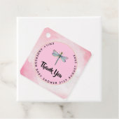 Neues Baby Foto Vielen Dank Karten Modernes Budget Geschenkanhänger (Beispiel)