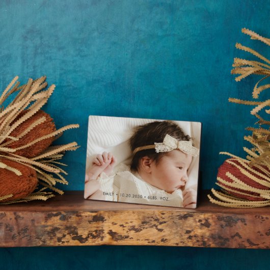 Neues Baby Fotoplatte (Seite)