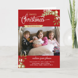 Neues Baby Frohe Weihnachten individuelle Name/Fot