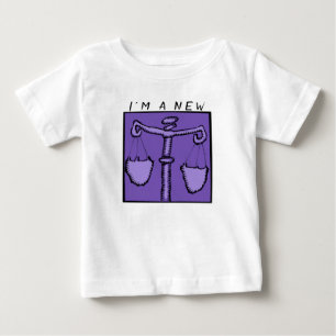 Neues Baby geboren im Okt Libra Astrologie Zodiac T-shirt
