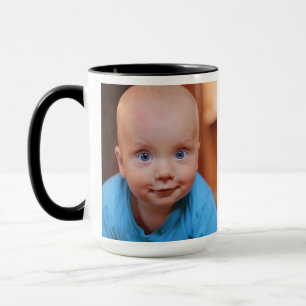 NEUES BABY HINZUFÜGEN FOTO CUSTOM Kaffee Tasse