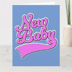 Neues Baby Karte