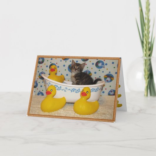 Neues Baby Karte (Vorderseite)