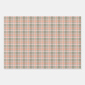 Neues Baby - Leaping Fawn in Mint and Peach Geschenkpapier Set (Vorderseite 3)