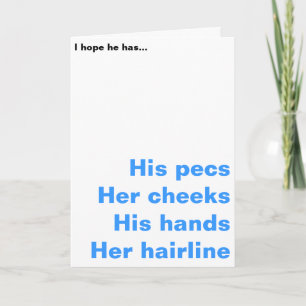 Neues Baby-lustige Karte - Junge