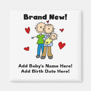 Neues Baby Magnet mit individueller Markenbezeichn