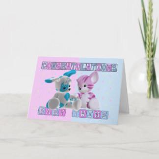 Neues Baby paart Glückwünsche Karte