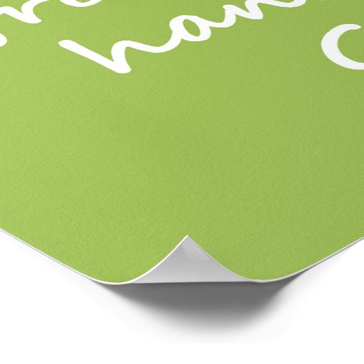 Neues Baby Poster (Ecke)