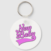 Neues Baby Schlüsselanhänger (Rückseite)