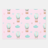 Neues Baby Wrapping Paper Set von 3 Geschenkpapier Set (Vorderseite)