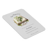 Neues Beginnbuch Brautparty Blumenbuch Magnet (Rechte Seite)