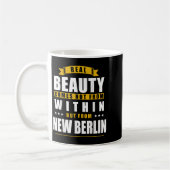 Neues Berlin - Lustiges D Stadt Geschenk Kaffeetasse (Links)