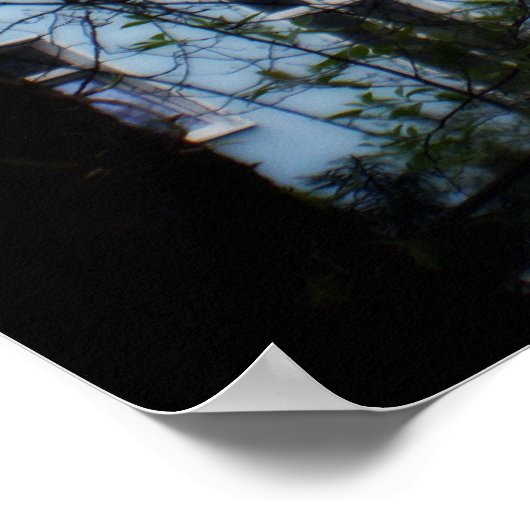 Neues Berliner Gebäude Poster (Ecke)