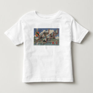 Neues Bern, North Carolina - große Kleinkind T-shirt
