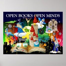 Neues besseres Lehrerlesen - Literaturplakat Poster