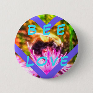 NEUES BIENEN-LIEBE-MED-BUTTON BUTTON