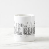 Neues Bill Clinton Karikatur-Portrait Kaffeetasse (Mittel)