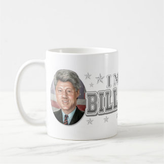 Neues Bill Clinton Karikatur-Portrait Kaffeetasse