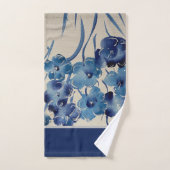 Neues Blue Poppies Handtuch Set (Handtuch)