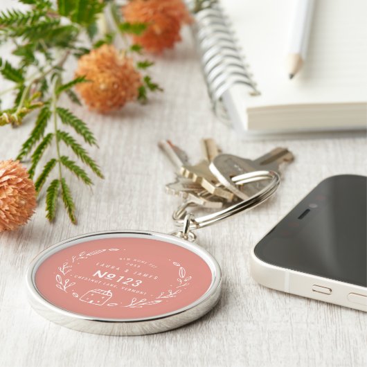 Neues Blumendesign aus der Hand Schlüsselanhänger (Seite)