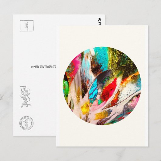 Neues Blut Postkarte (Vorne/Hinten)