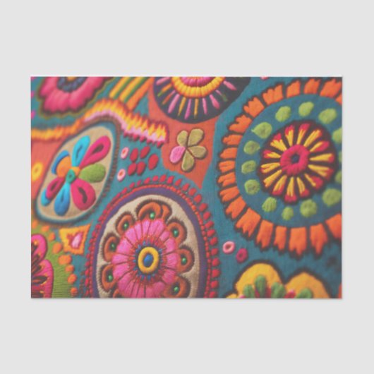 NEUES BOHEMIA 4 blendendes boho-Decodipage-Papier Seidenpapier (Vorderseite)