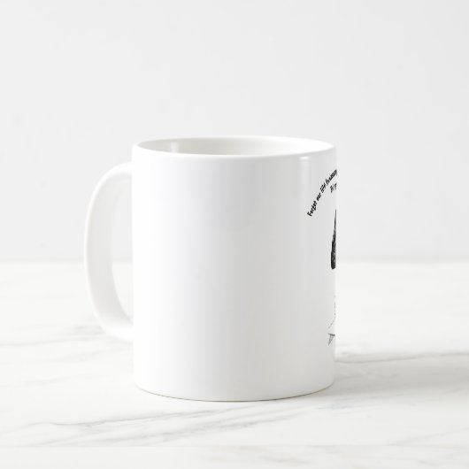 neues Brautaluminium Kaffeetasse (Vorderseite Links)