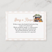 Neues Buch für die Braut Begleitkarte (Vorderseite)