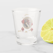 Neues chinesisches Drachenjahr Schnapsglas (Rückseite)
